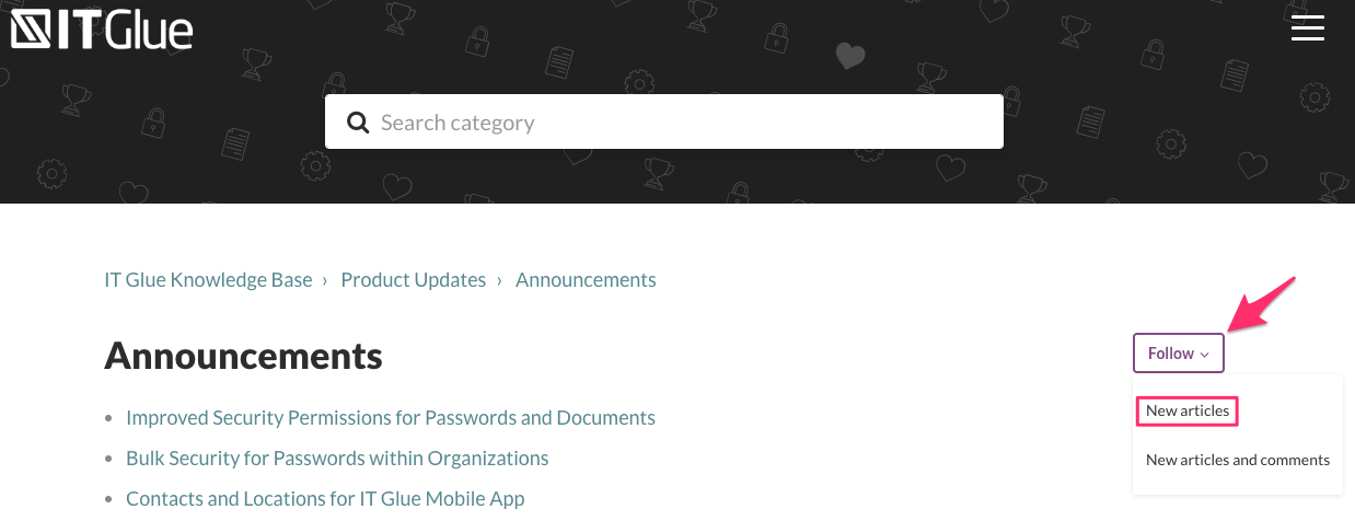 Announcements___IT_Glue_Knowledge_Base.png